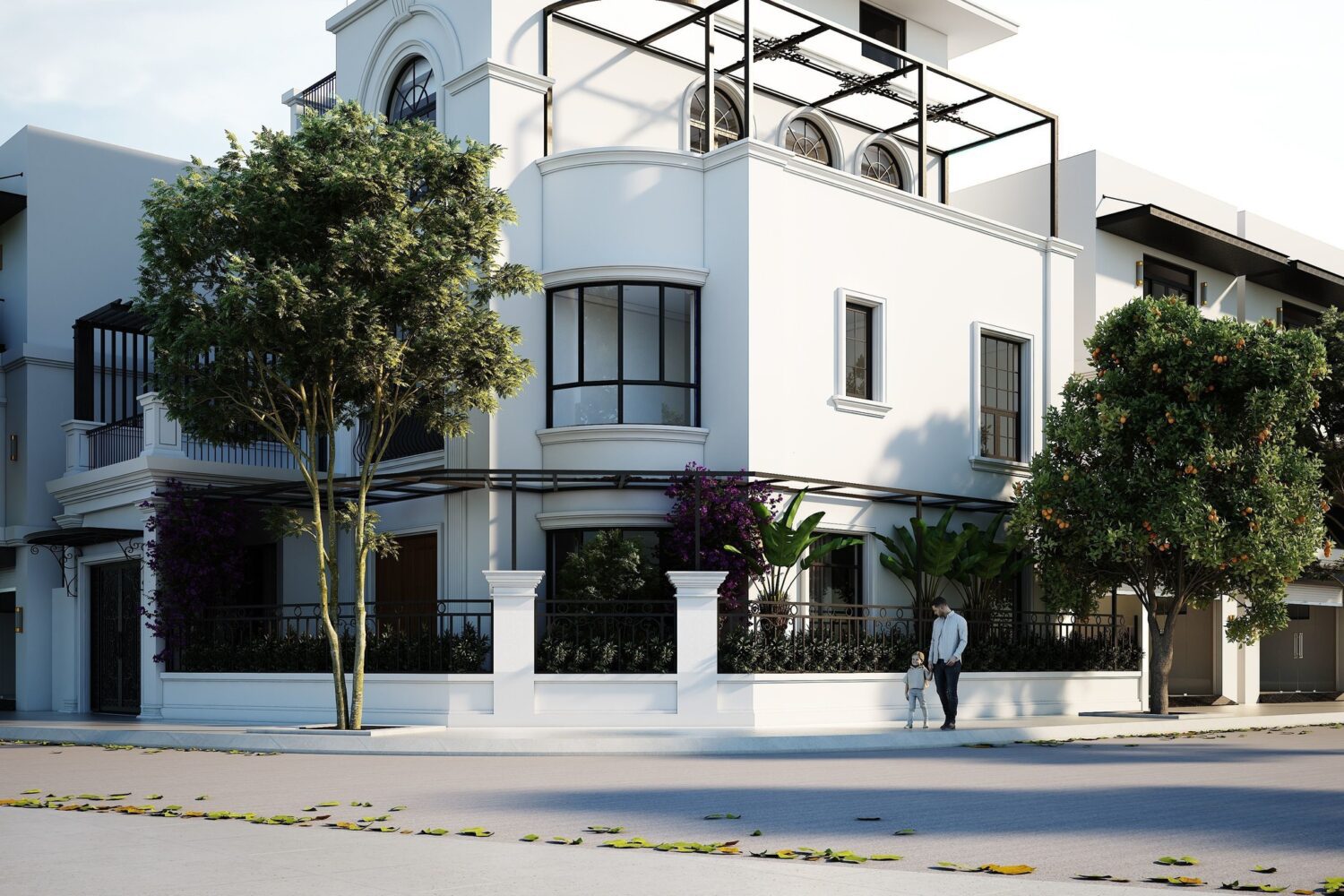 3D Exteriors Model 013036 Scene 3dsmax