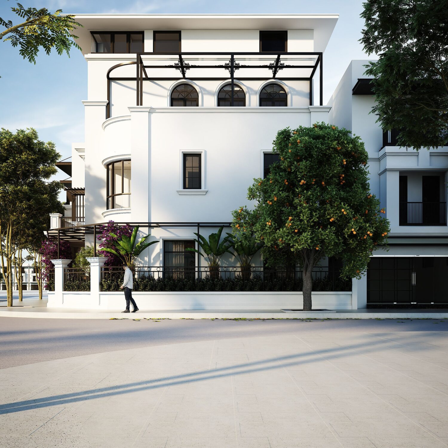 3D Exteriors Model 013036 Scene 3dsmax