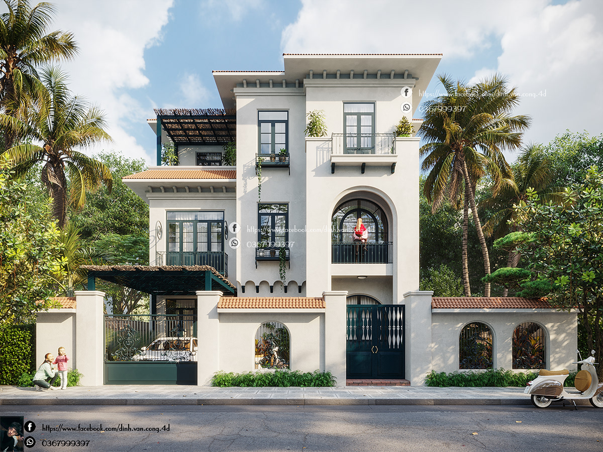 3D Exteriors Model 013041 Scene 3dsmax