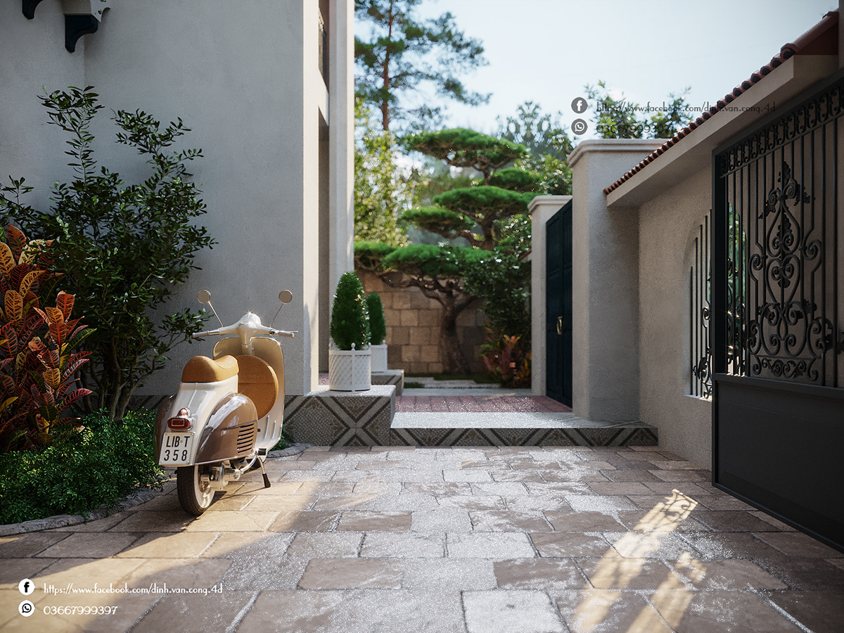 3D Exteriors Model 013041 Scene 3dsmax