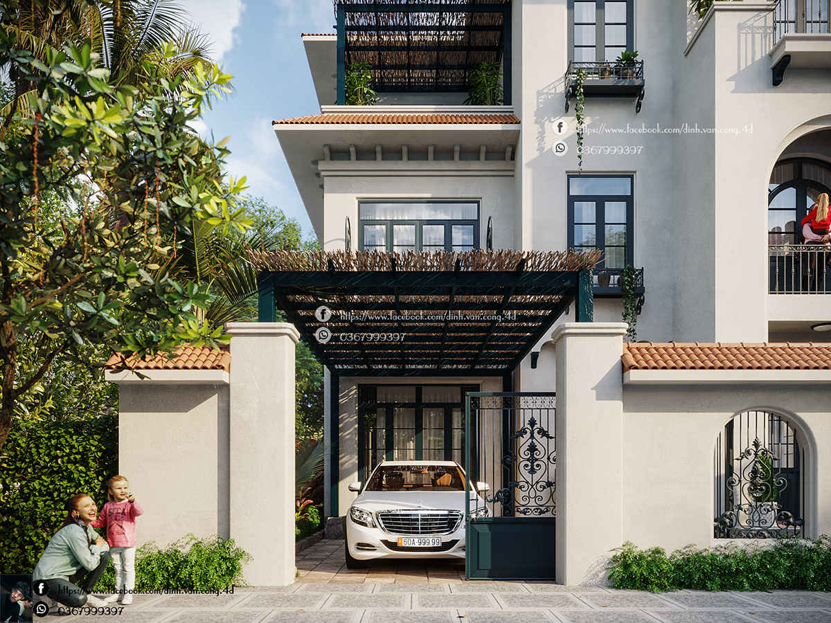 3D Exteriors Model 013041 Scene 3dsmax