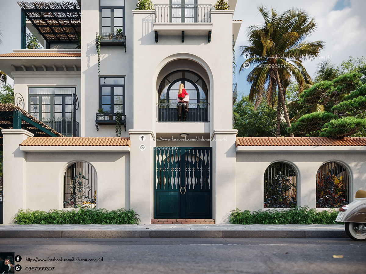 3D Exteriors Model 013041 Scene 3dsmax