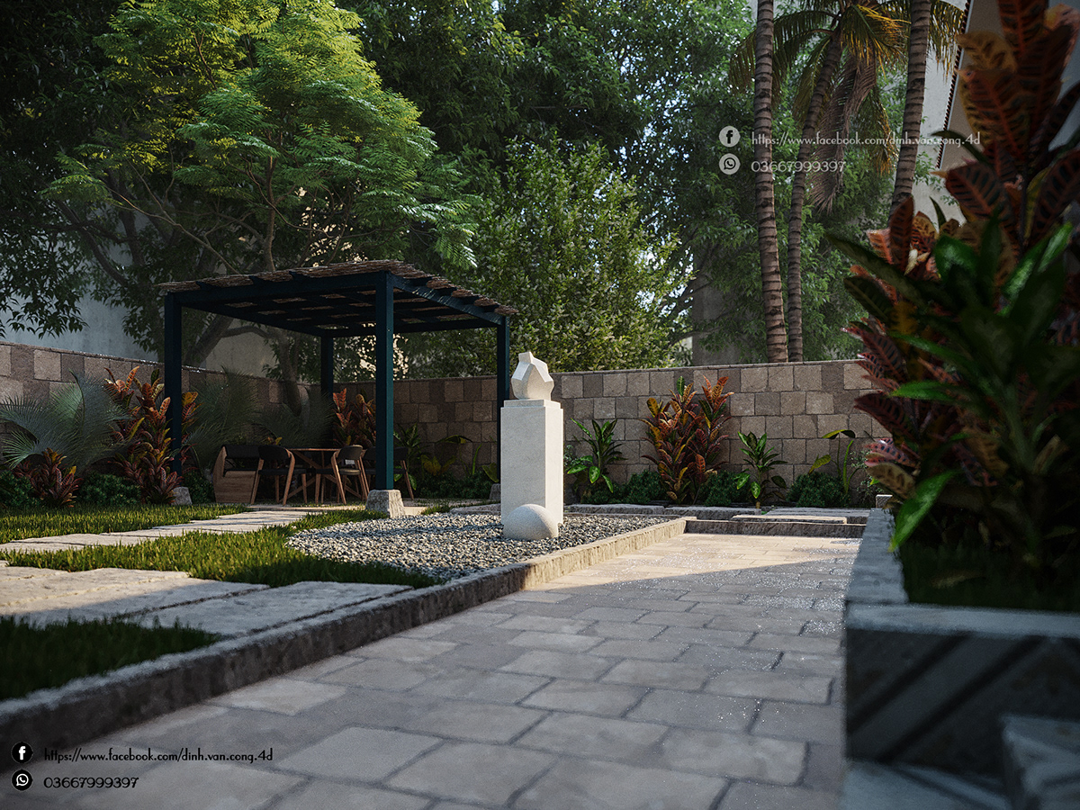 3D Exteriors Model 013041 Scene 3dsmax