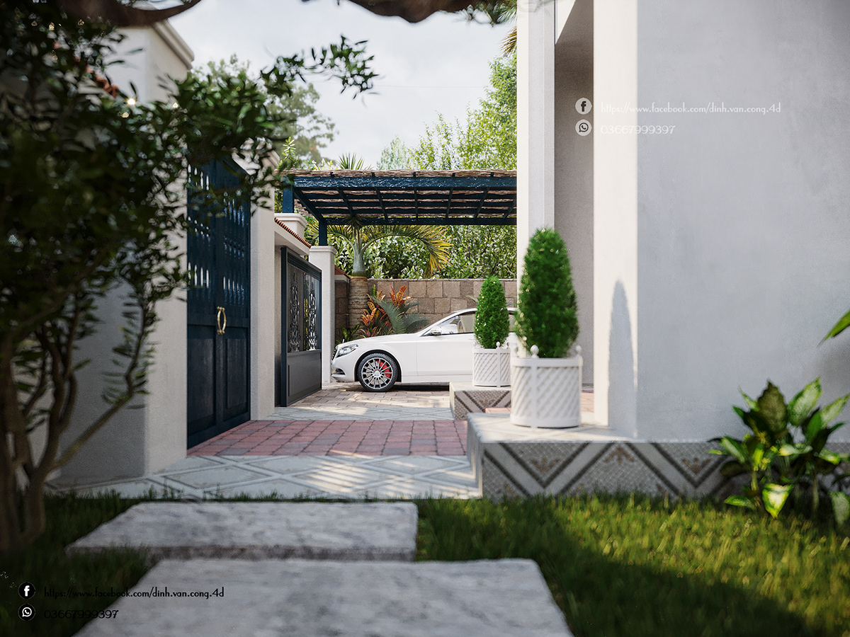 3D Exteriors Model 013041 Scene 3dsmax