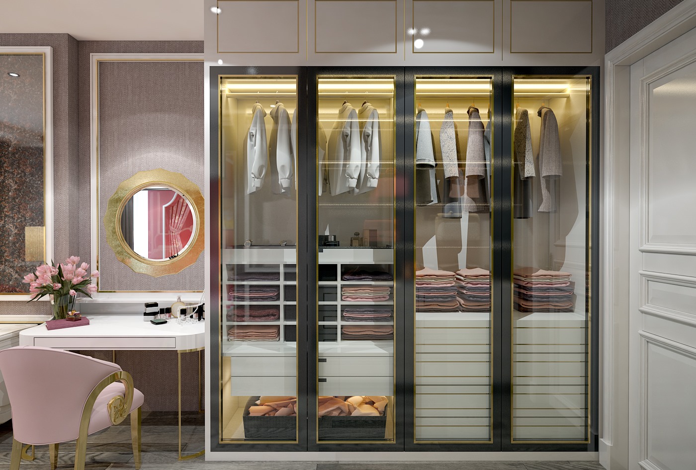 3D Interior Model Bed Room 0356 Scene 3dsmax