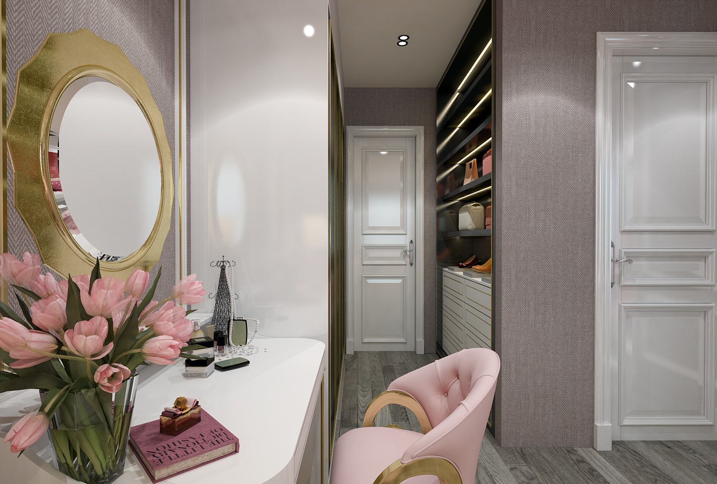 3D Interior Model Bed Room 0356 Scene 3dsmax