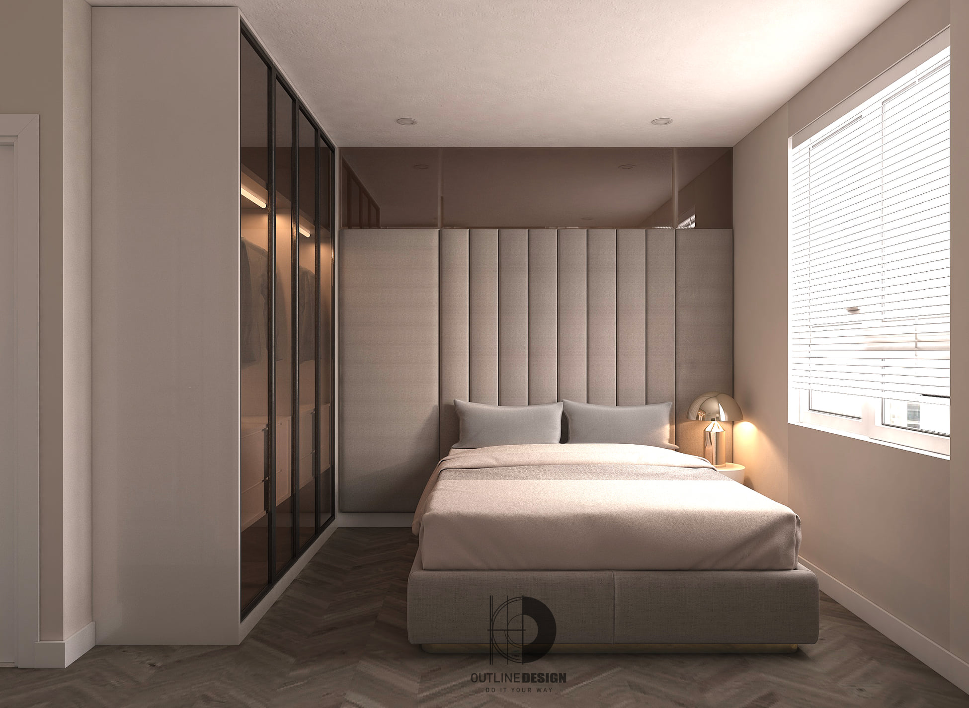 3D Interior Model Bed Room 0357 Scene 3dsmax