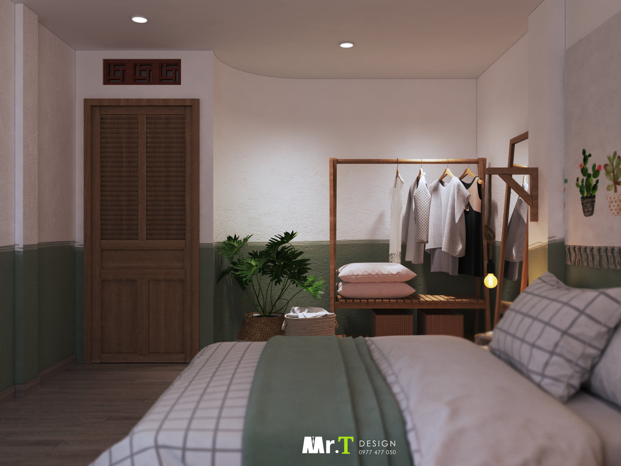 3D Interior Model Bed Room 0358 Scene 3dsmax