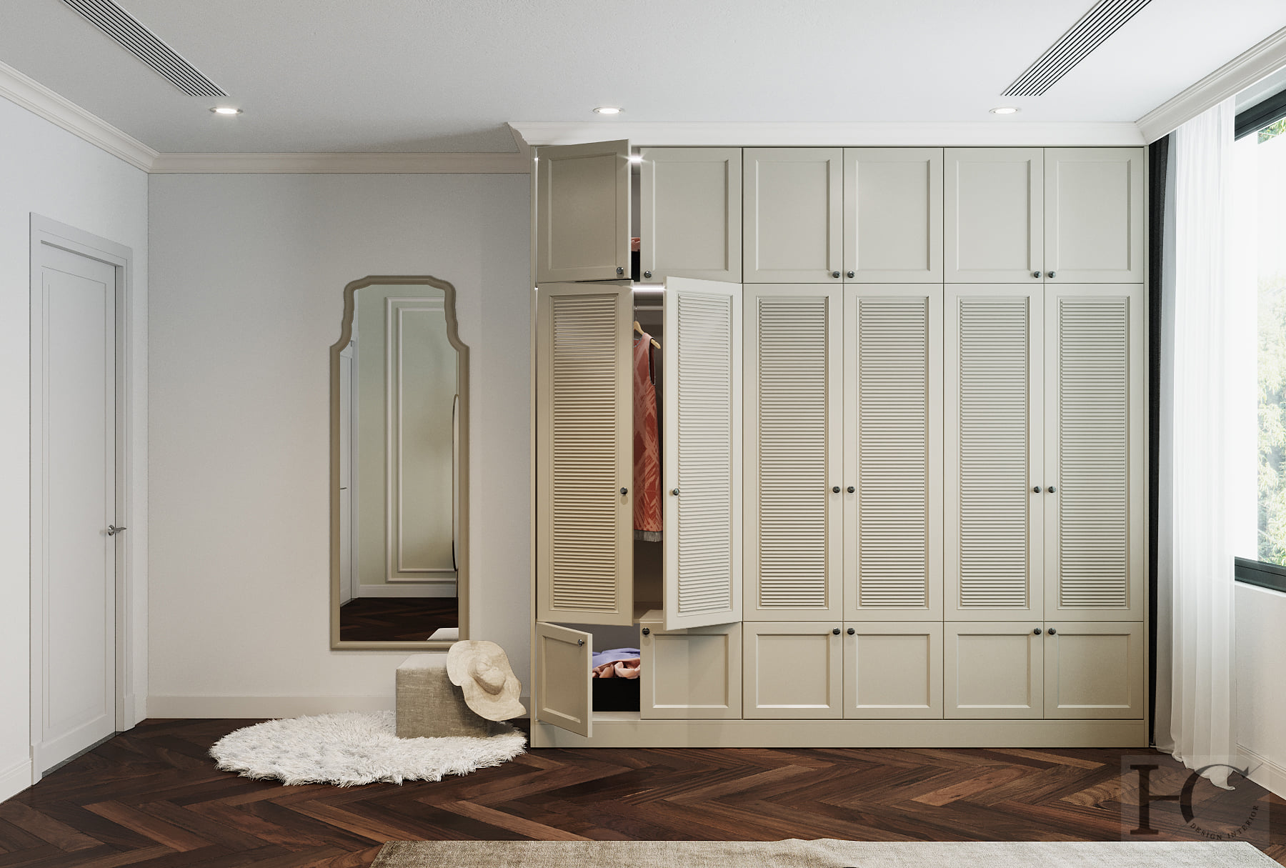 3D Interior Model Bed Room 0359 Scene 3dsmax