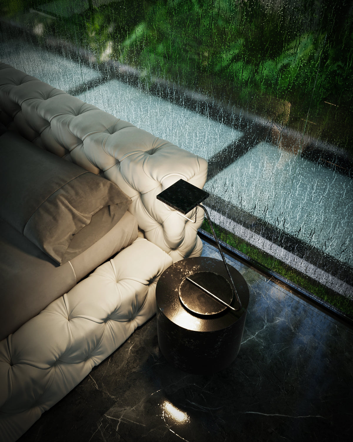 3D Interior Model Bed Room 0360 Scene 3dsmax