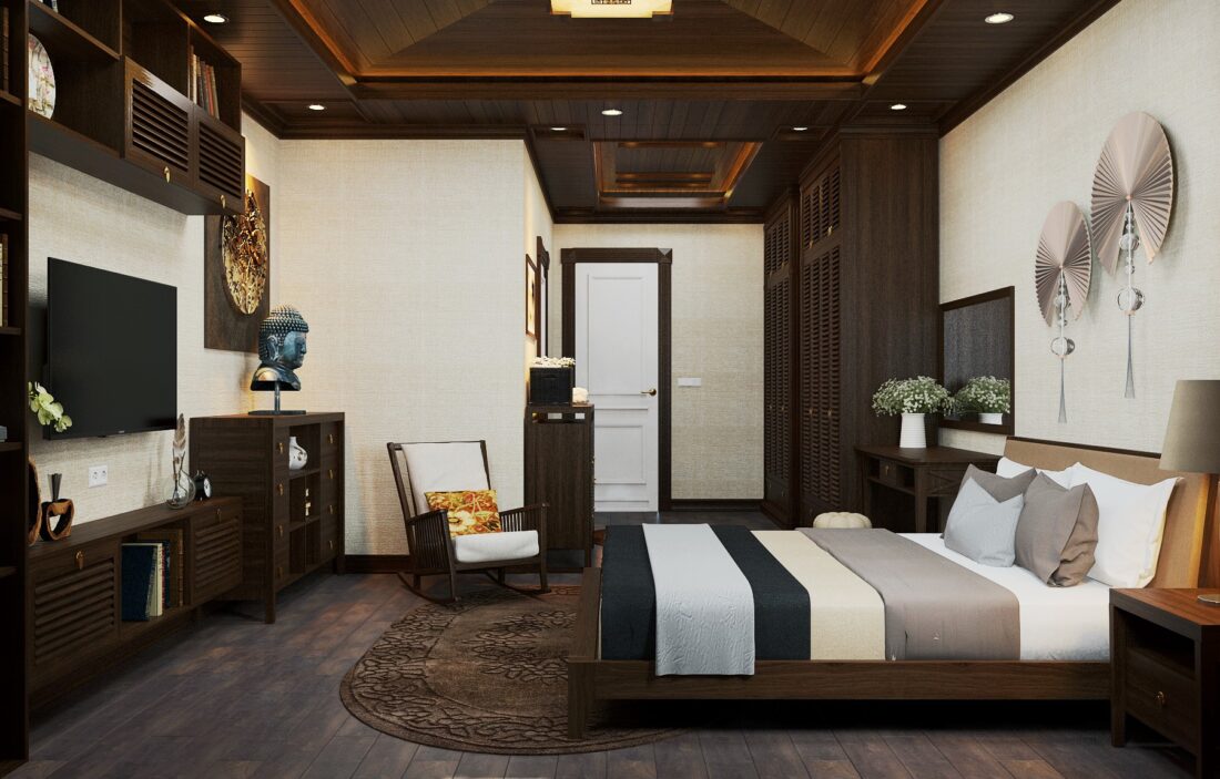 3D Interior Model Bed Room 0362 Scene 3dsmax