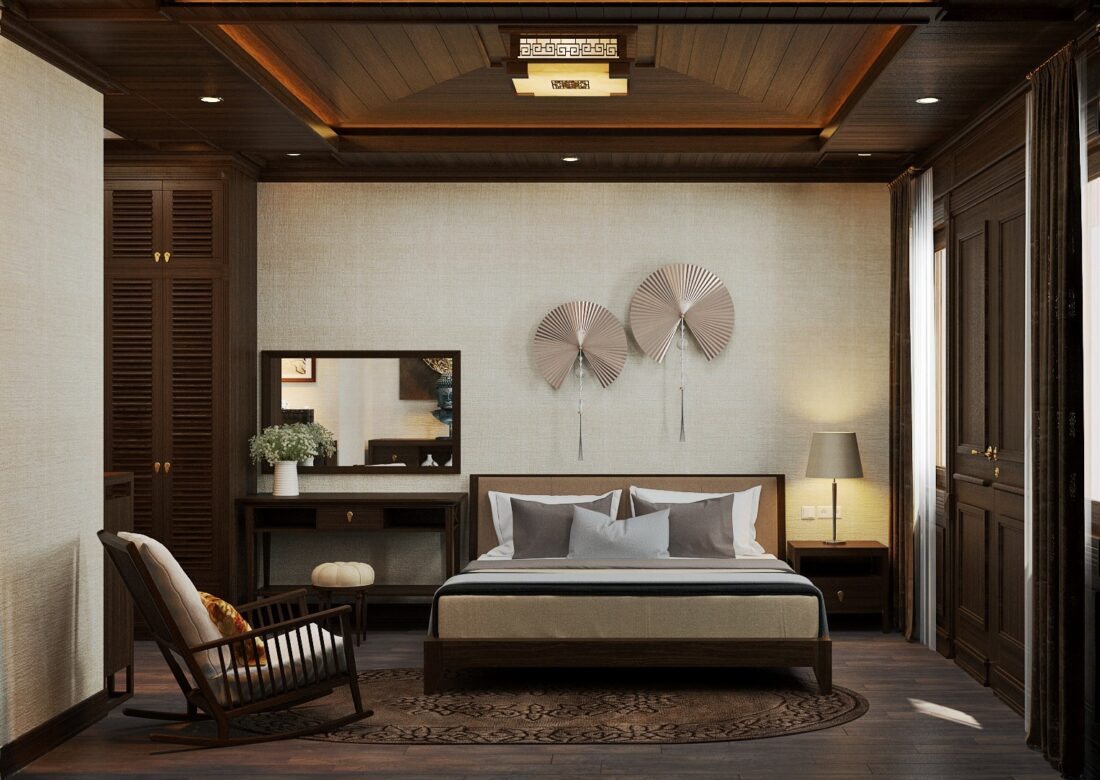 3D Interior Model Bed Room 0362 Scene 3dsmax