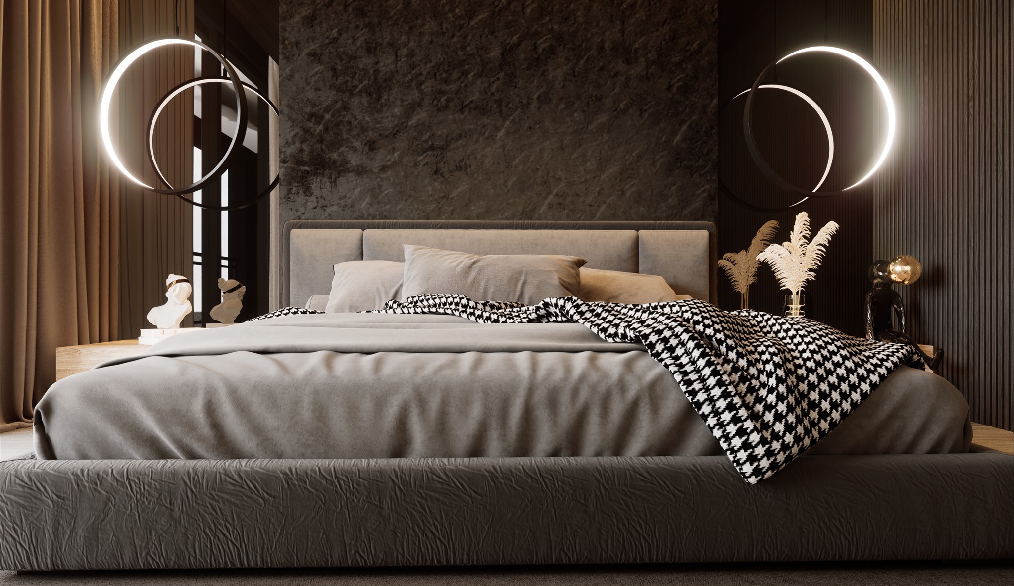 3D Interior Model Bed Room 0368 Scene 3dsmax