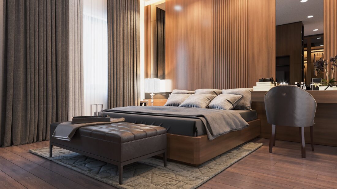 3D Interior Model Bed Room 0377 Scene 3dsmax