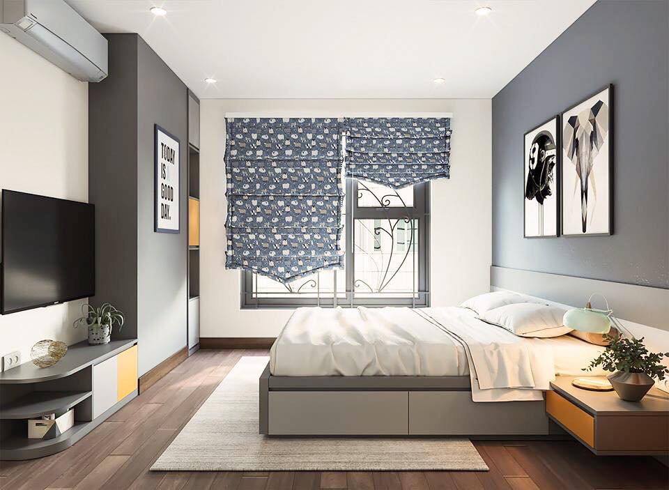 3D Interior Model Bed Room 0378 Scene 3dsmax