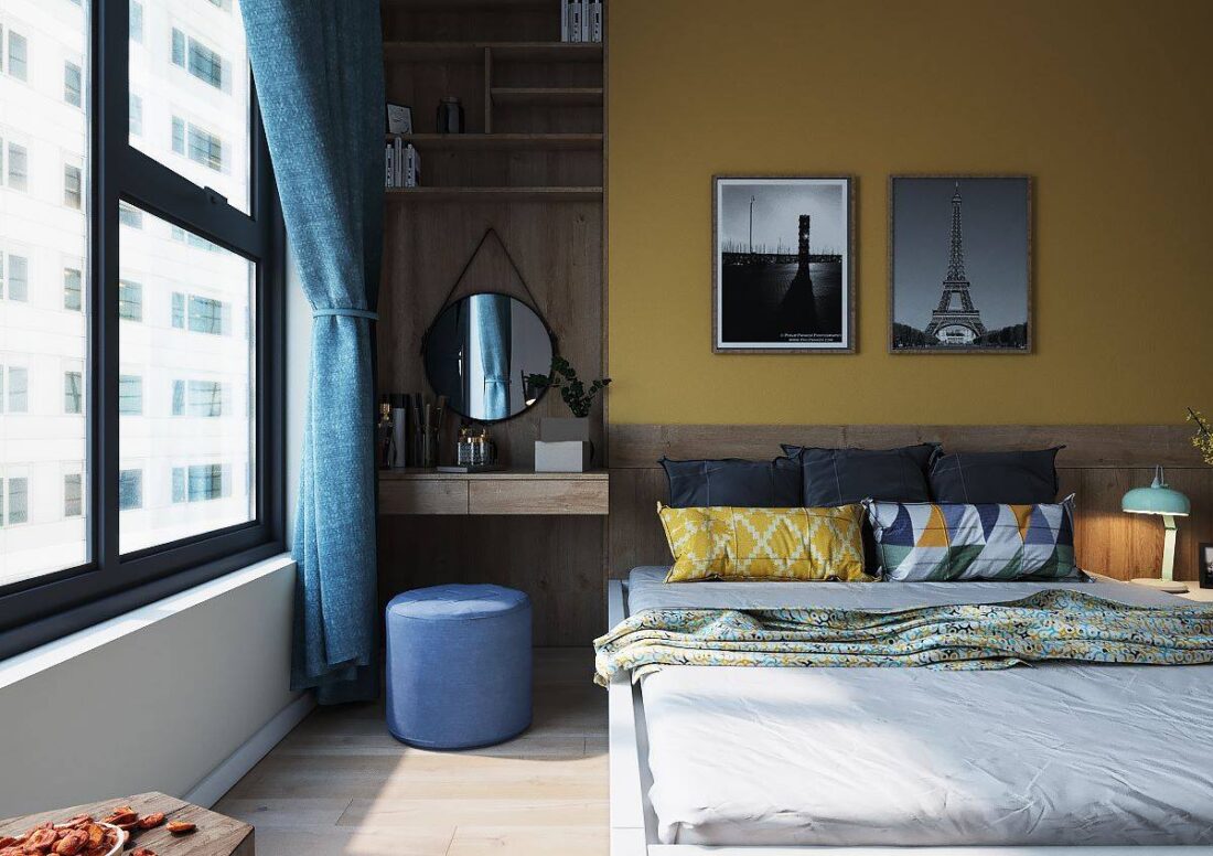 3D Interior Model Bed Room 0380 Scene 3dsmax