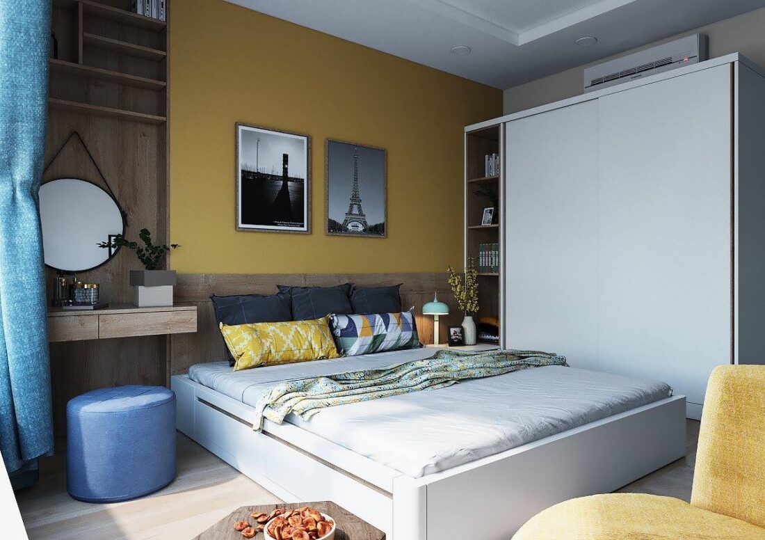 3D Interior Model Bed Room 0380 Scene 3dsmax