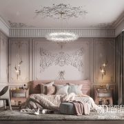 3D Interior Model Bed Room 0390A Scene 3dsmax