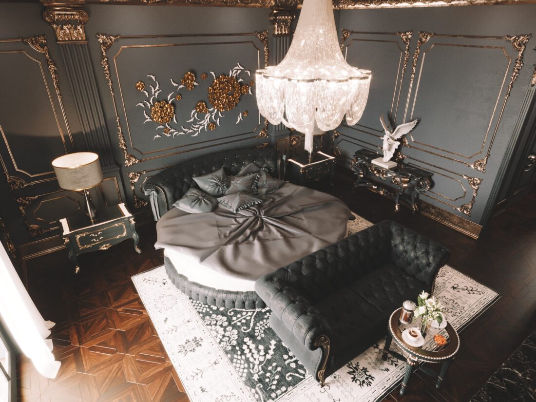 3D Interior Model Bed Room 0393 Scene 3dsmax