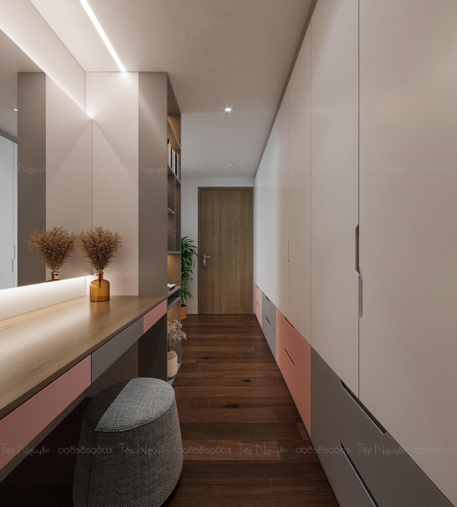 3D Interior Model Bed Room 0417 Scene 3dsmax