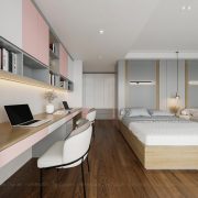 3D Interior Model Bed Room 0417 Scene 3dsmax