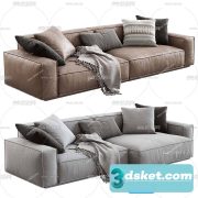 3D Model Sofa Free Download 0842