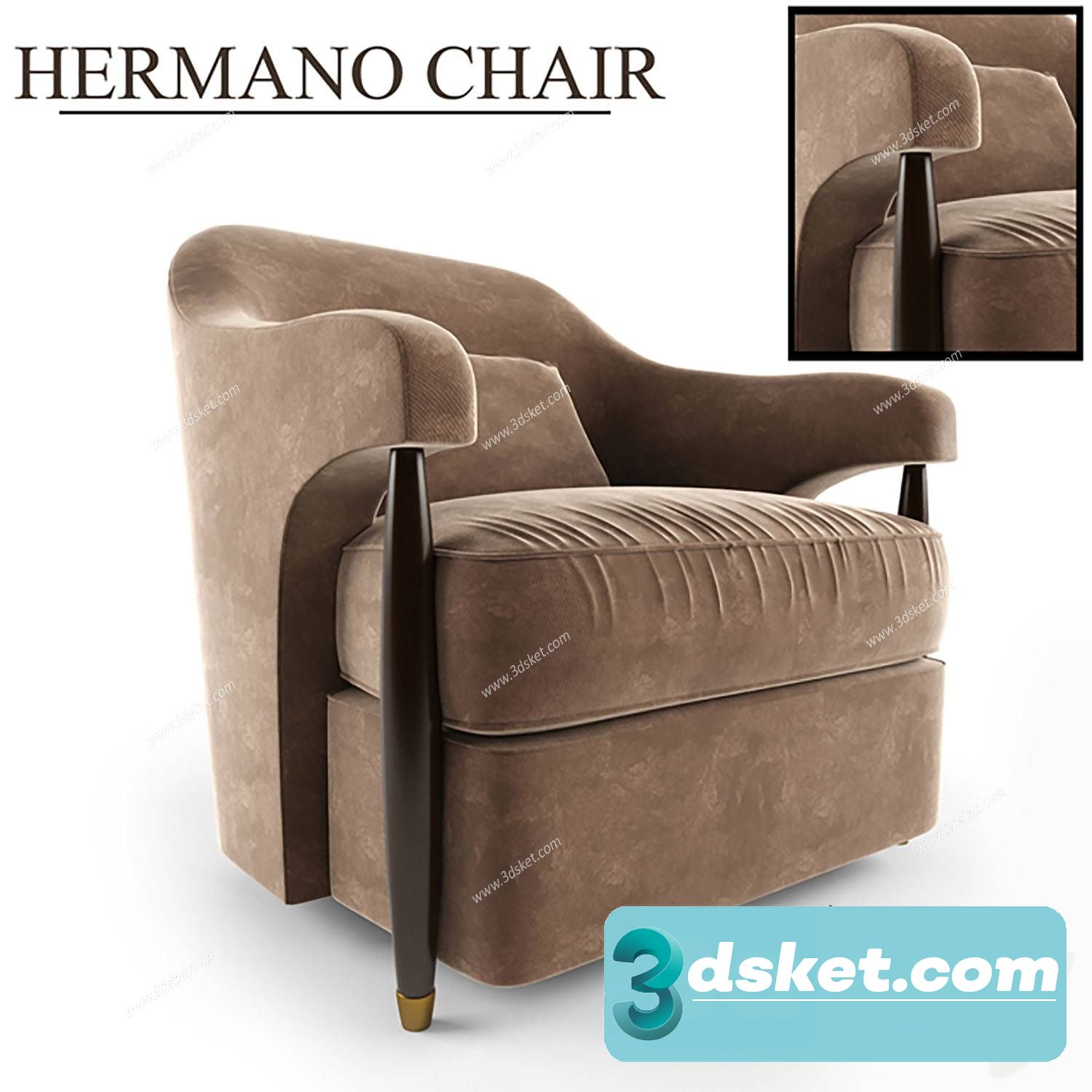 3D Model Sofa Free Download 0745