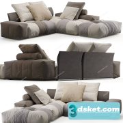 3D Model Sofa Free Download 0757