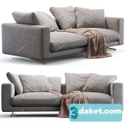 3D Model Sofa Free Download 0760