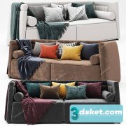 3D Model Sofa Free Download 0768