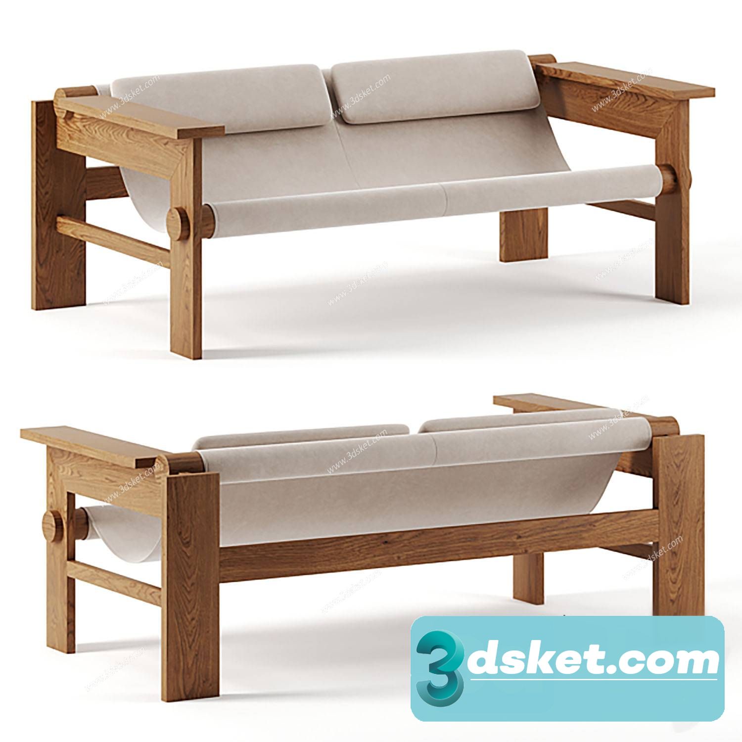 3D Model Sofa Free Download 0784