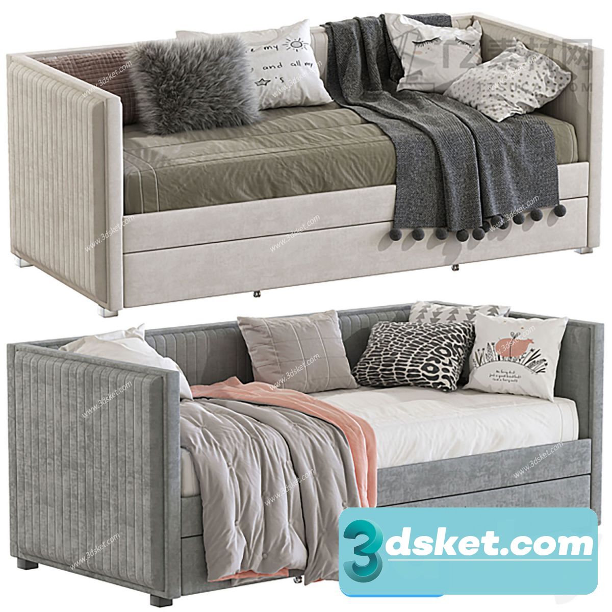 3D Model Sofa Free Download 0788