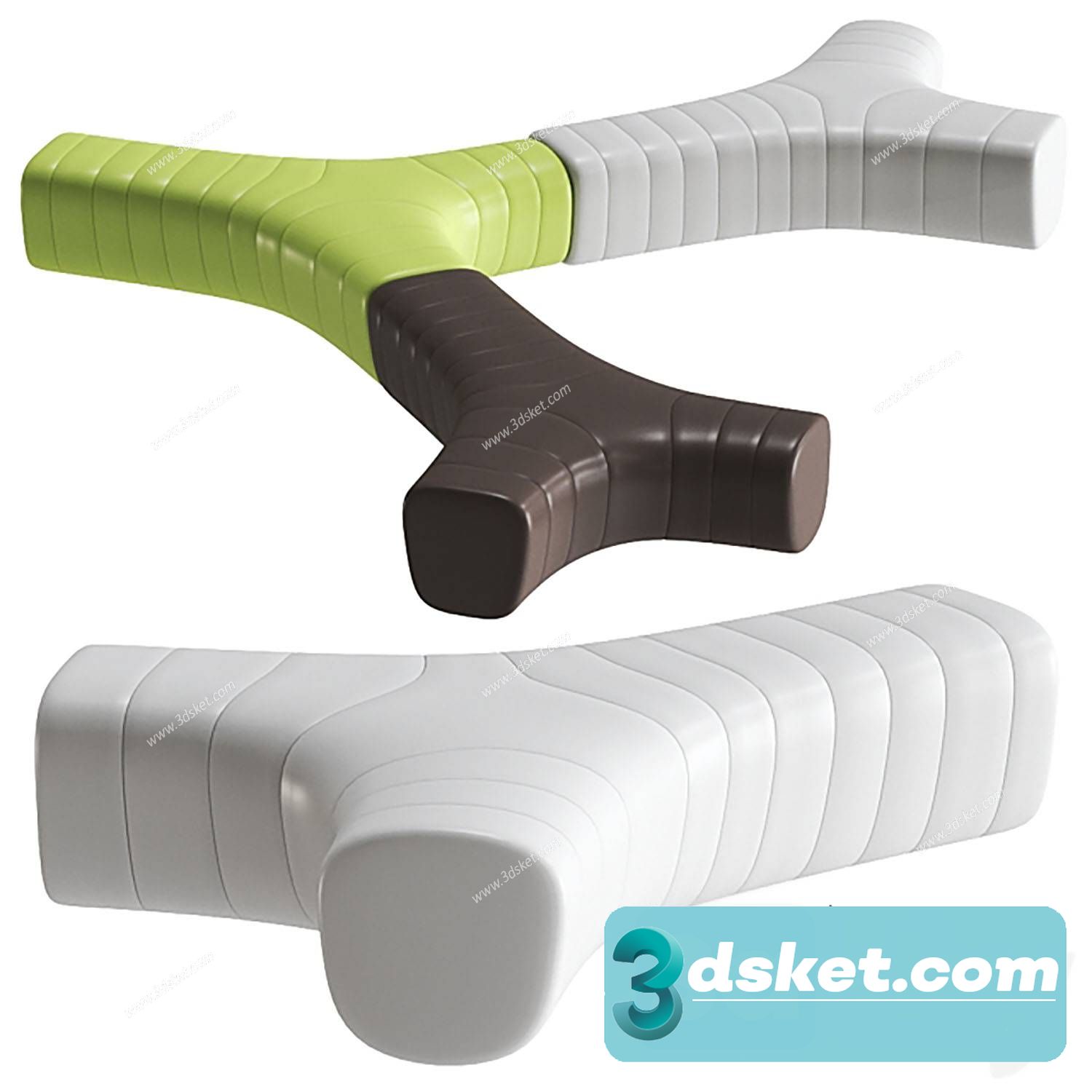 3D Model Sofa Free Download 0791