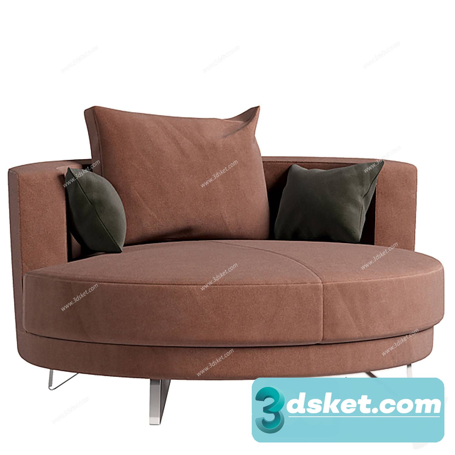 3D Model Sofa Free Download 0795