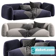 3D Model Sofa Free Download 0814