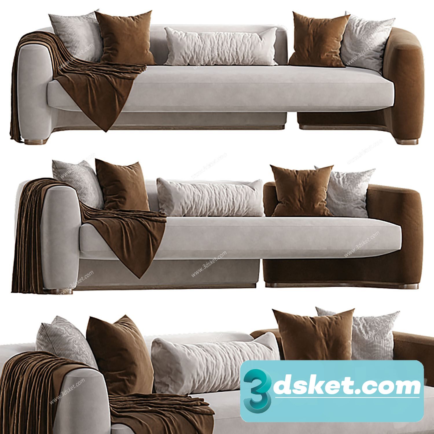 3D Model Sofa Free Download 0819