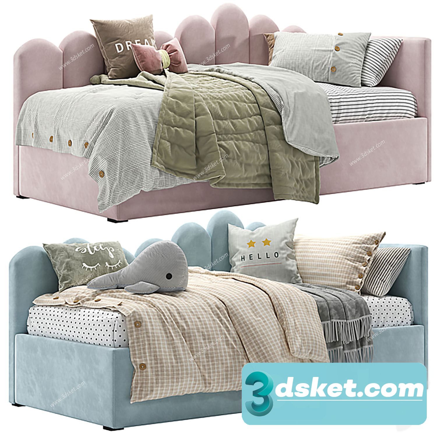 3D Model Sofa Free Download 0820