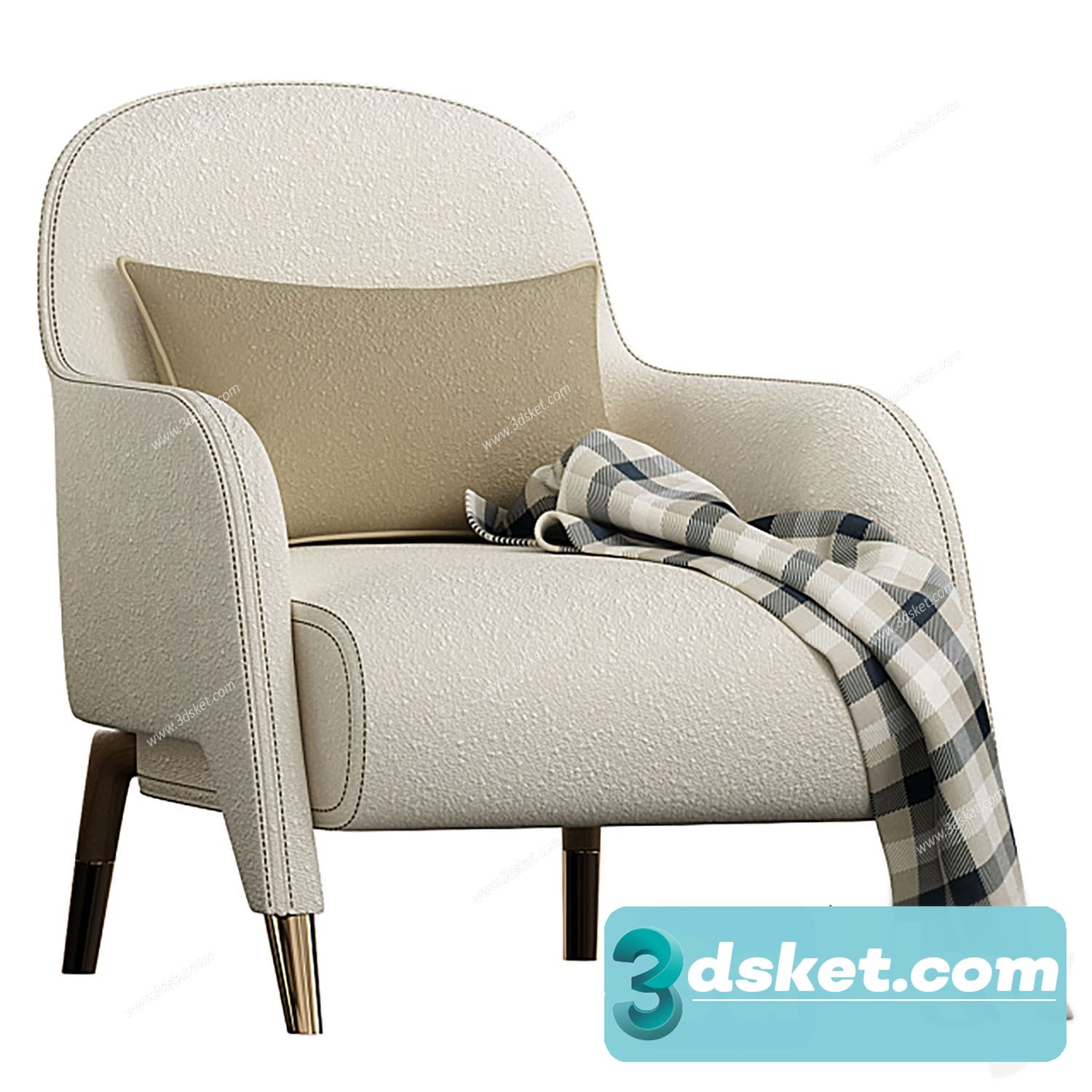 3D Model Sofa Free Download 0827