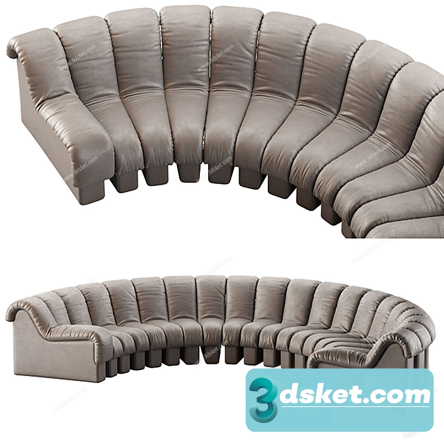 3D Model Sofa Free Download 0832