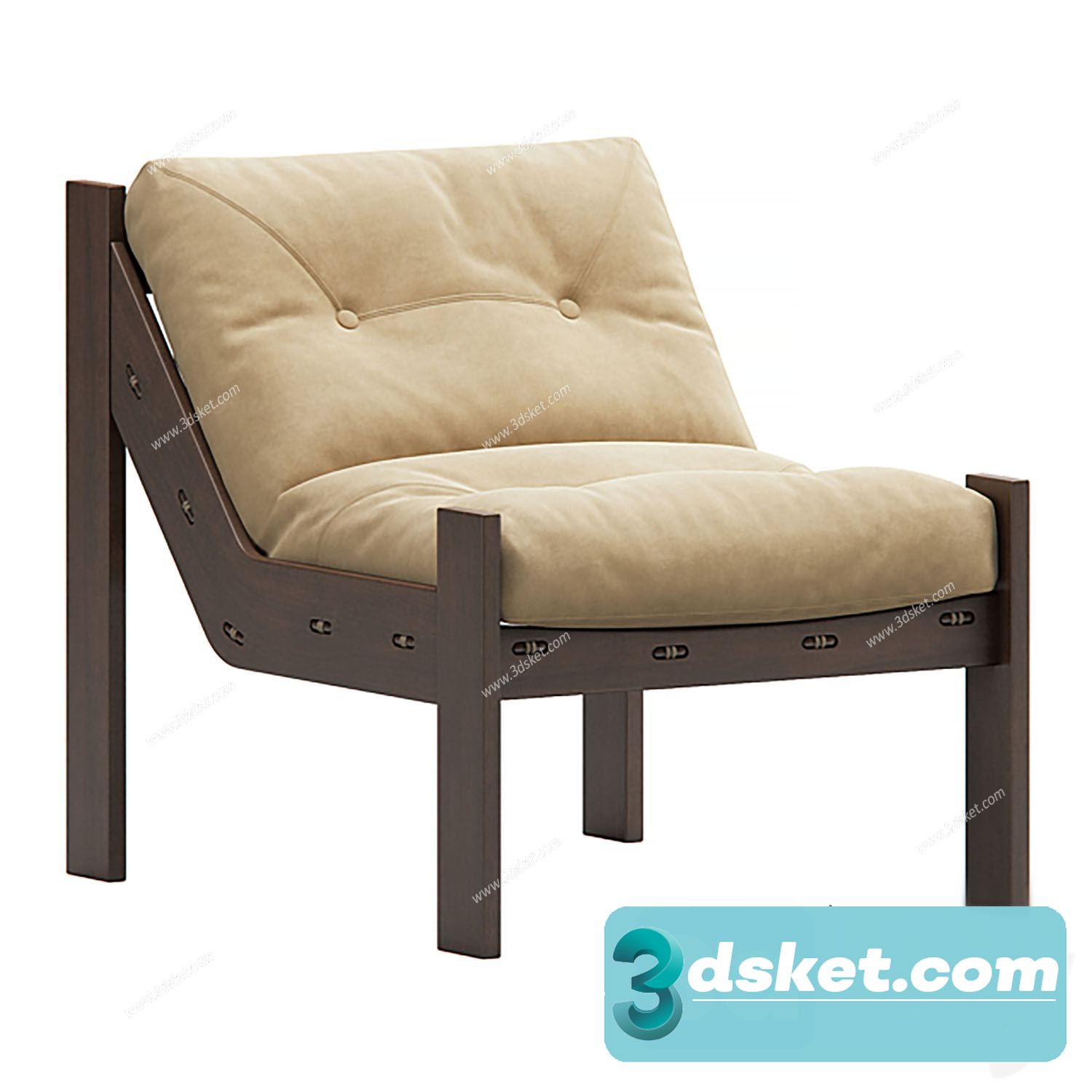 3D Model Sofa Free Download 0840