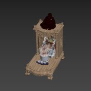 3D Model Altar Room Free Download 010214