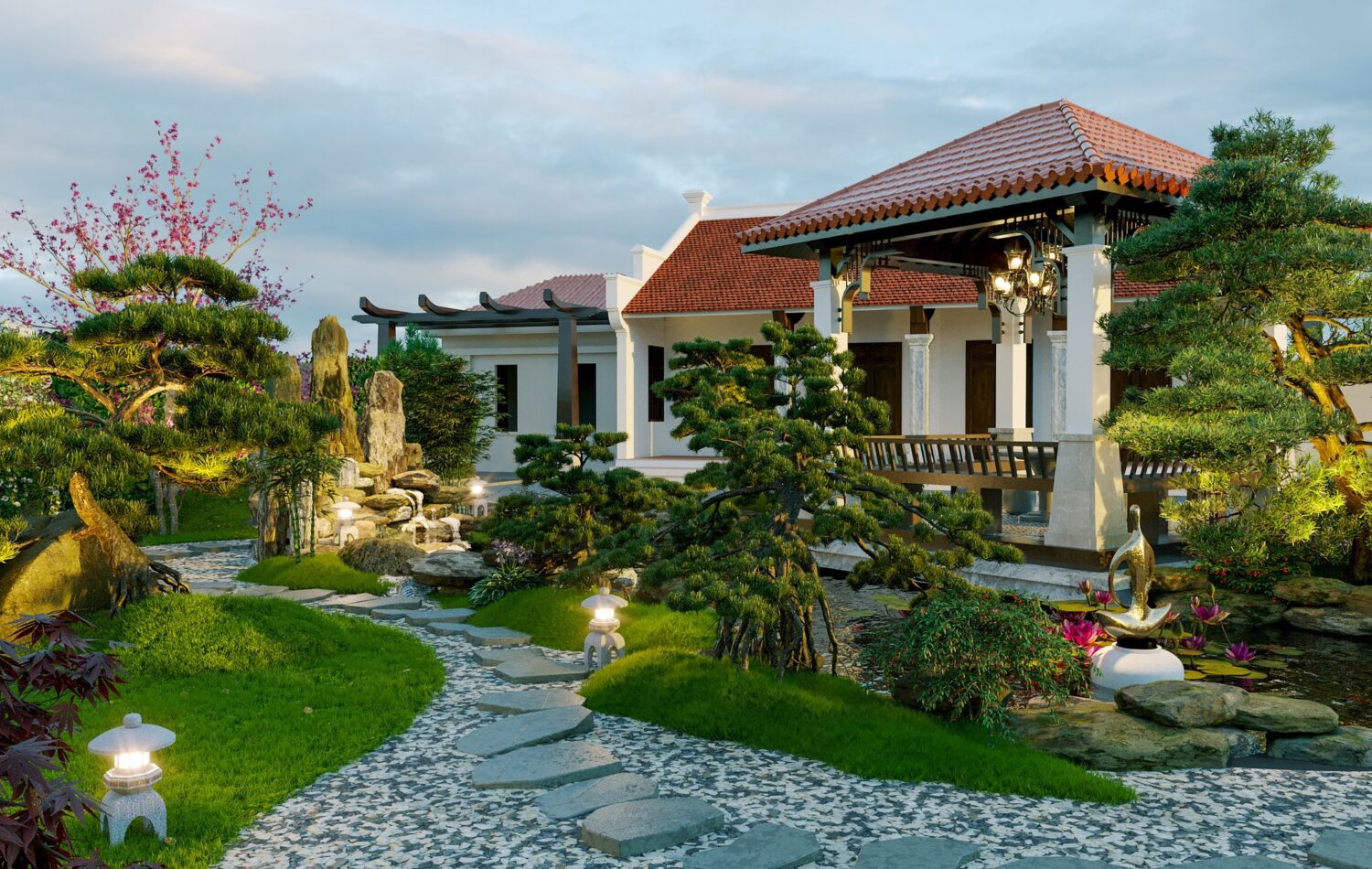 3D Exteriors Model 0113054 Scene 3dsmax