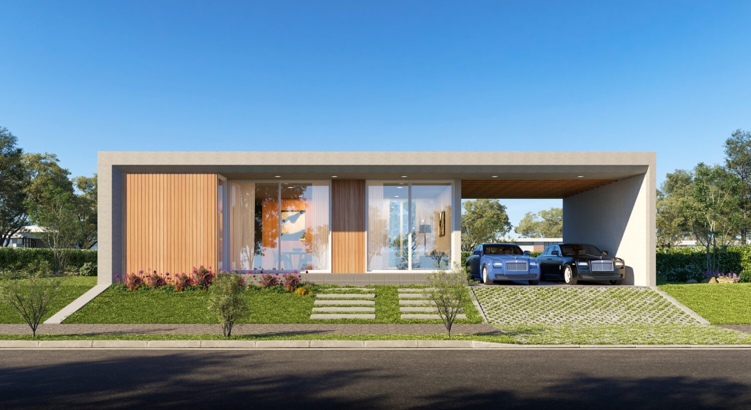 3D Exteriors Model 0113070 Scene 3dsmax