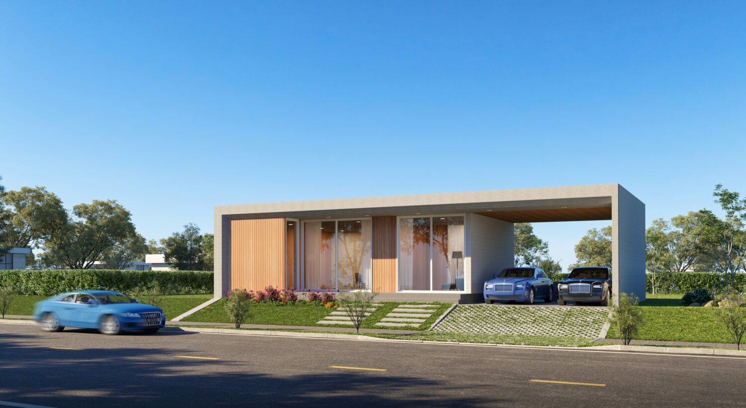 3D Exteriors Model 0113070 Scene 3dsmax