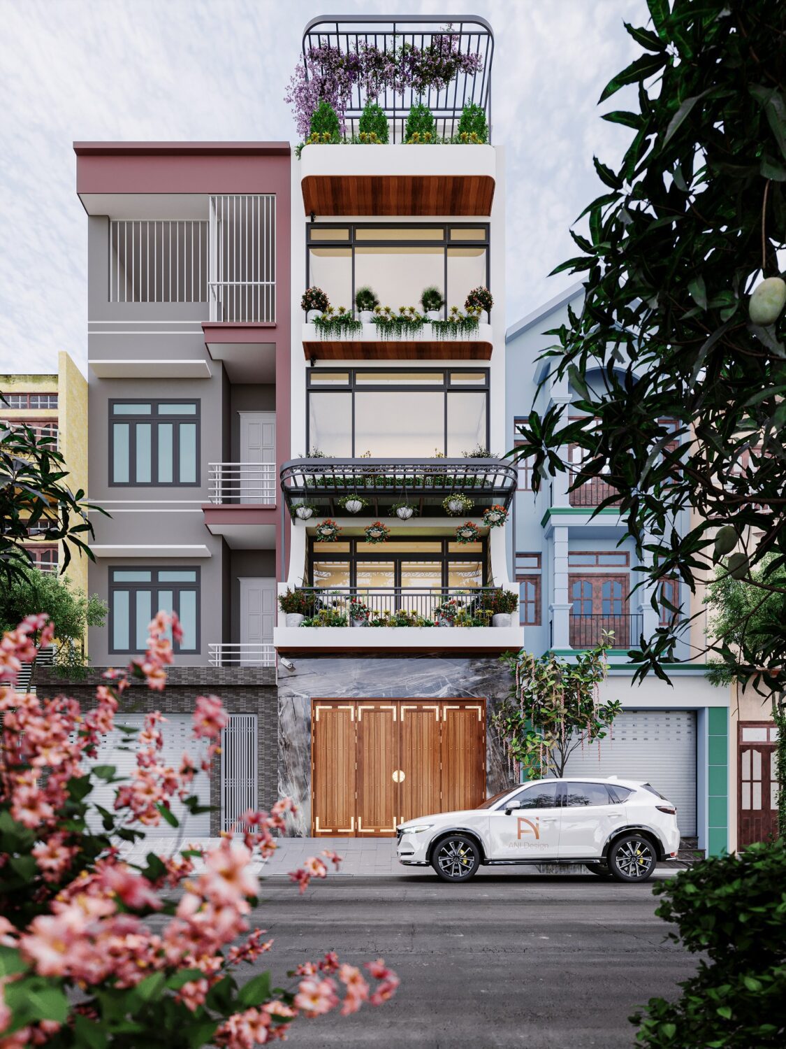 3D Exteriors Model 013137 Scene 3dsmax