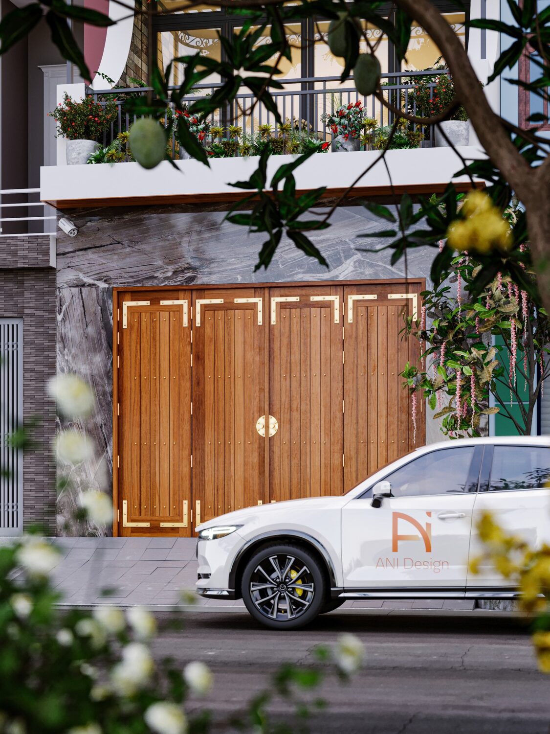 3D Exteriors Model 013137 Scene 3dsmax