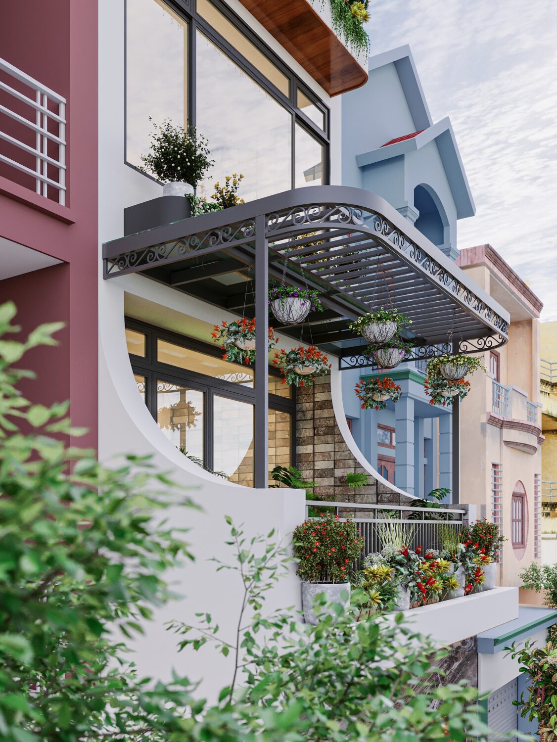 3D Exteriors Model 013137 Scene 3dsmax