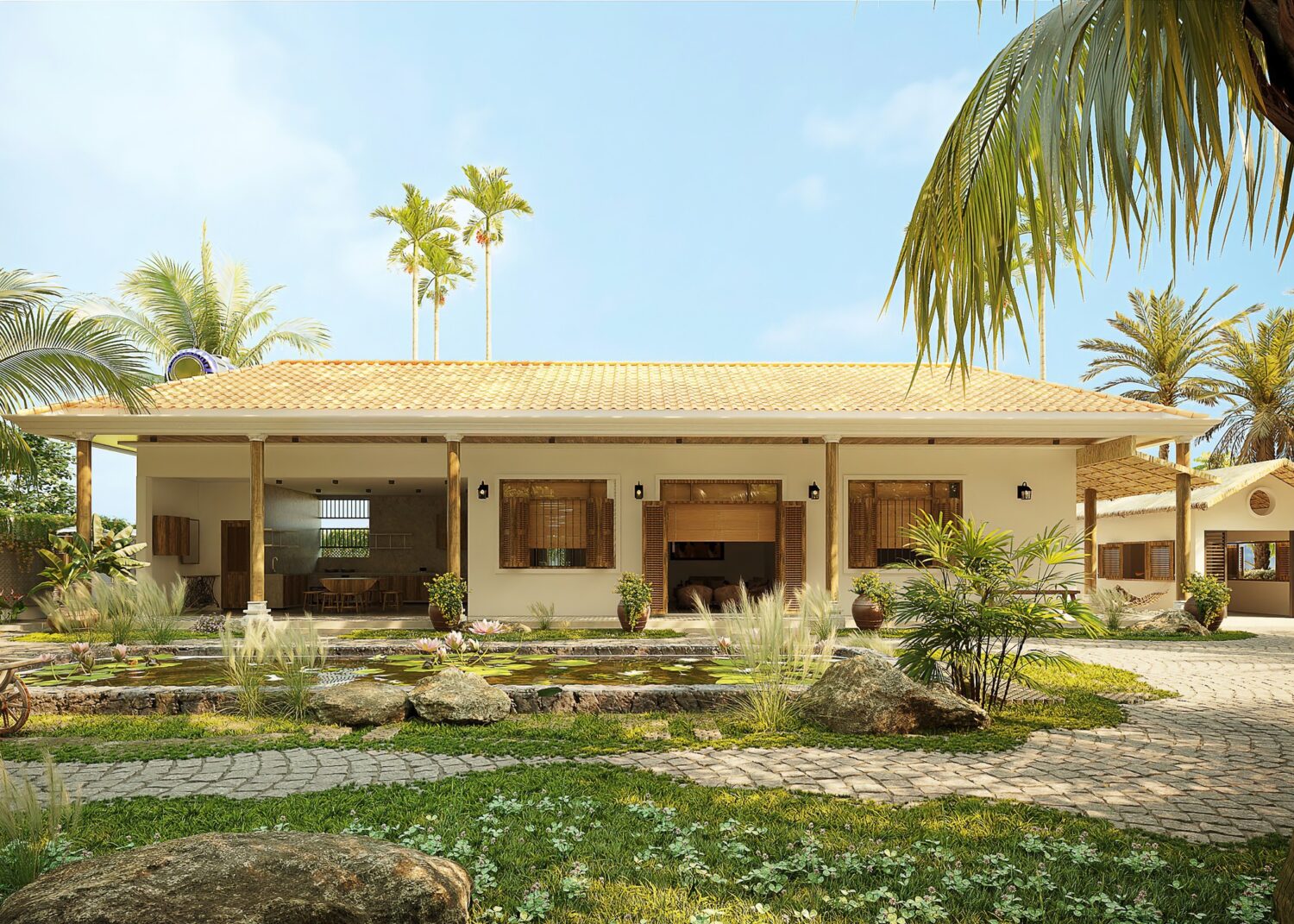 3D Exteriors Model 013154 Scene 3dsmax