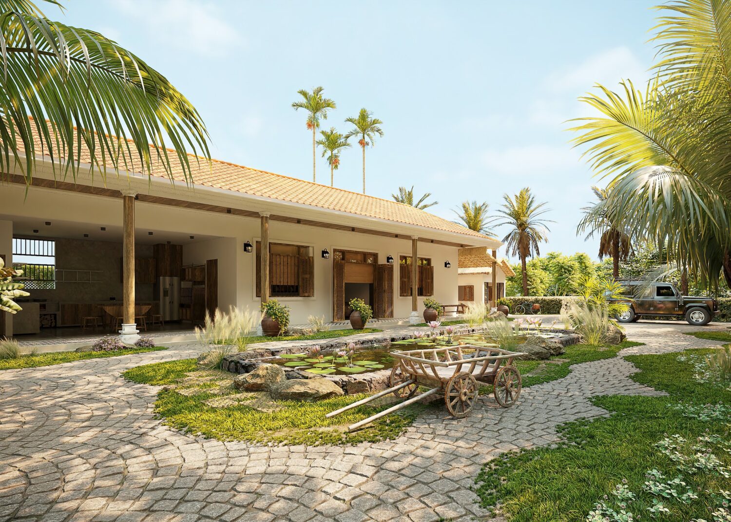 3D Exteriors Model 013154 Scene 3dsmax