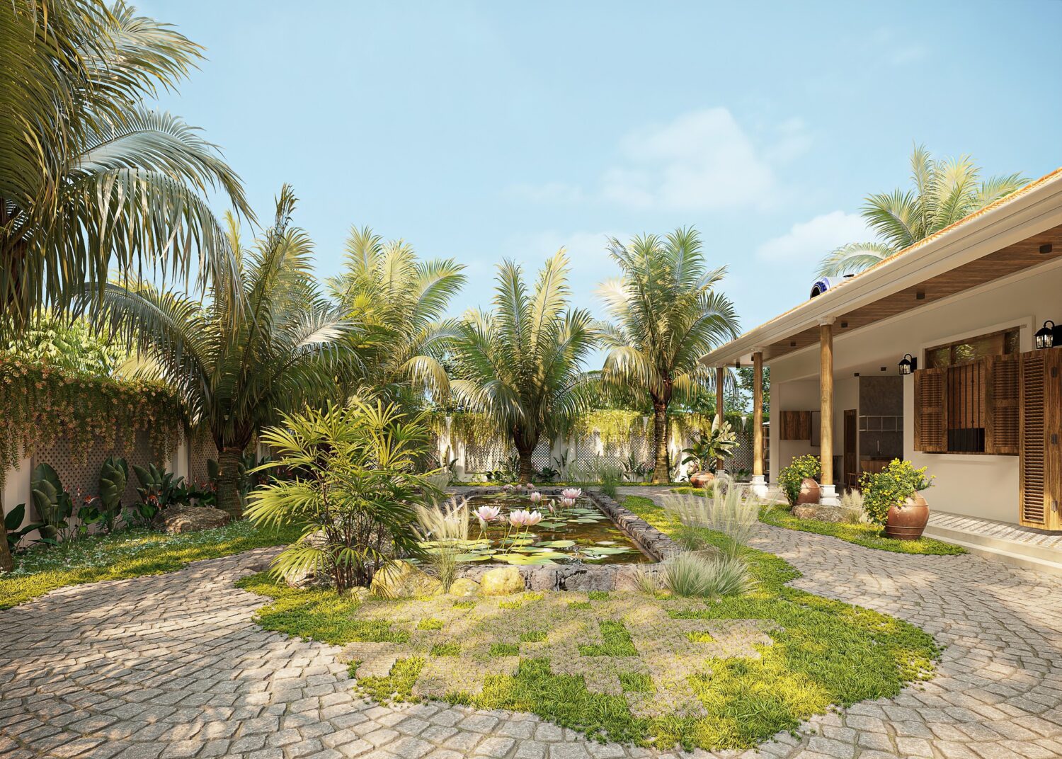 3D Exteriors Model 013154 Scene 3dsmax